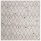 Safavieh Adirondack Power Loomed Small Rectangular Area Rug, Ivory and Grey - 3 x 5 ft. ADR132B-3 - alternate 2
